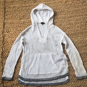 Rag & Bone knit hoodie size xs